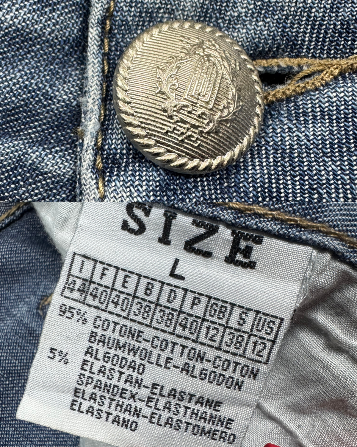 Patched Bootcut Flared M/L