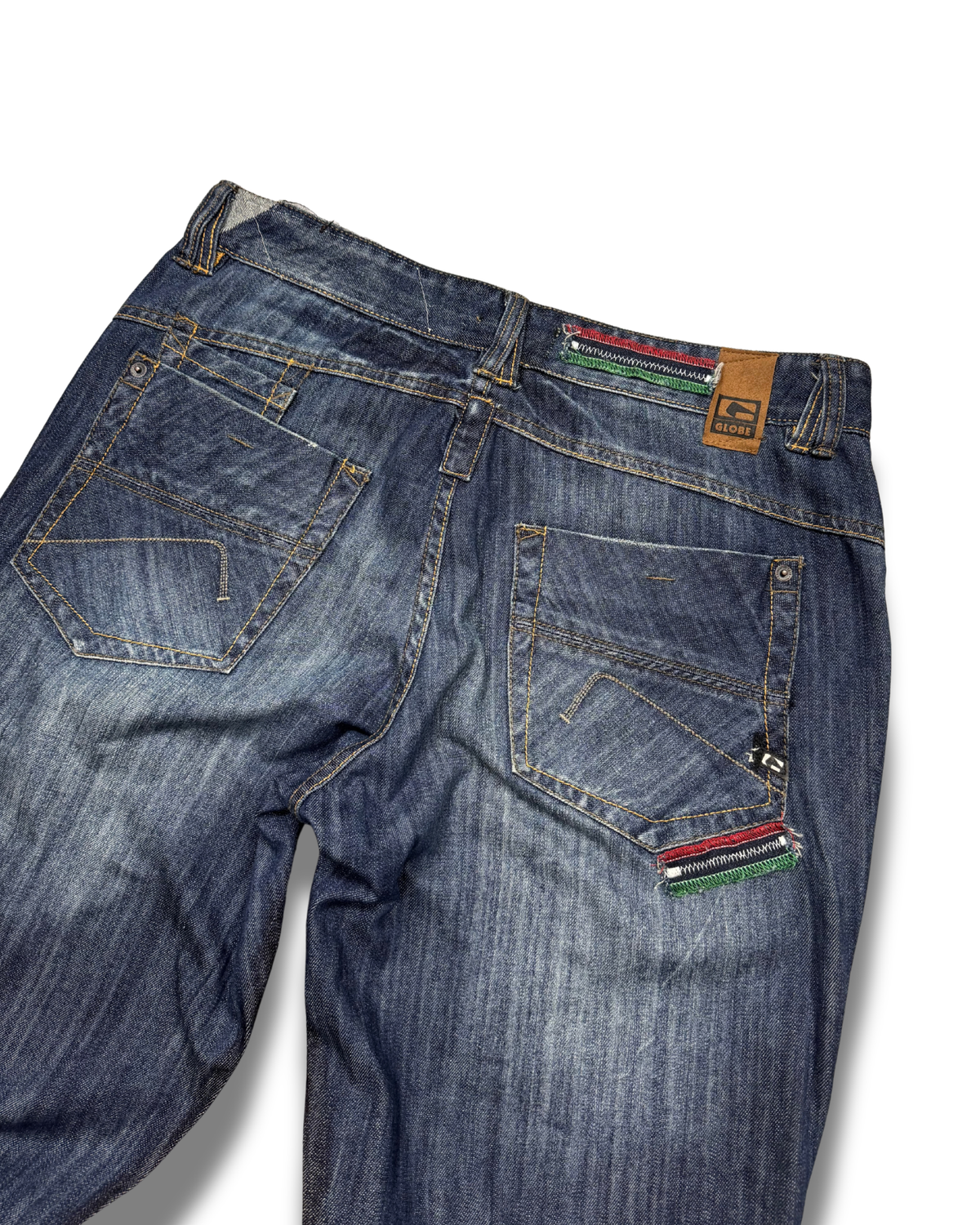 Globe Tricolour Baggy Fit W34