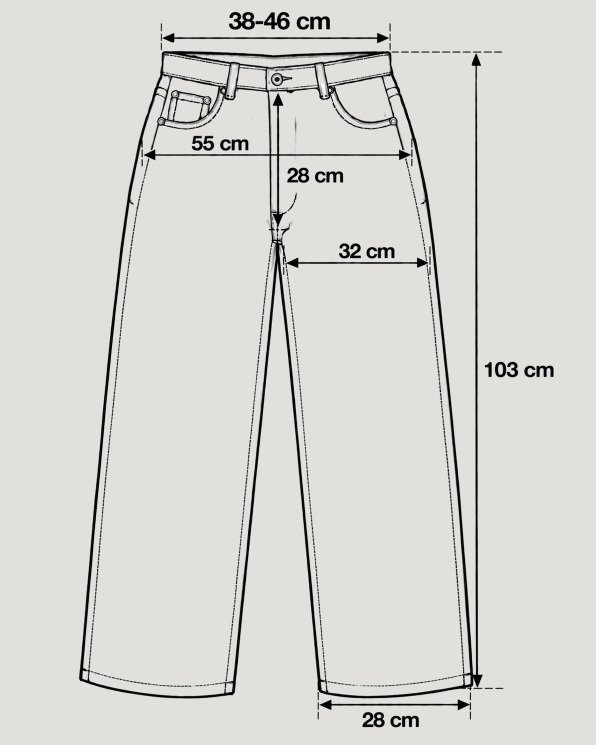 Wrangler & lee Cloudy one size