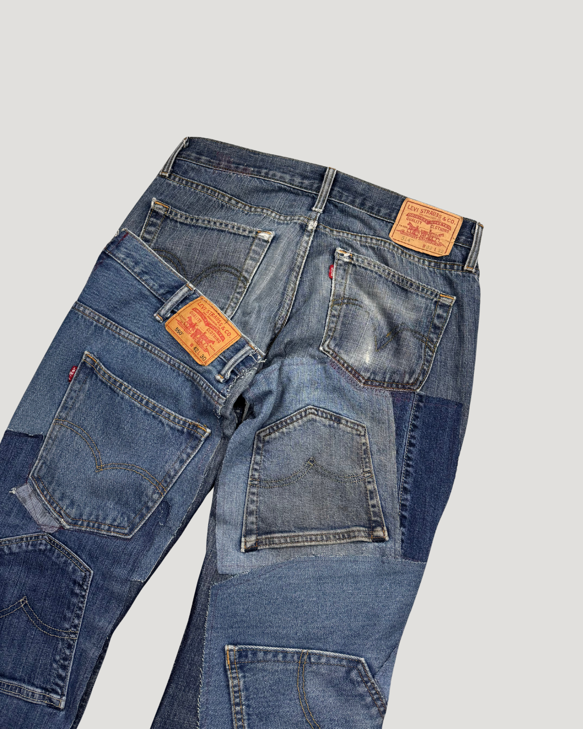Levi’s 514 Patchwork bootcut M/L