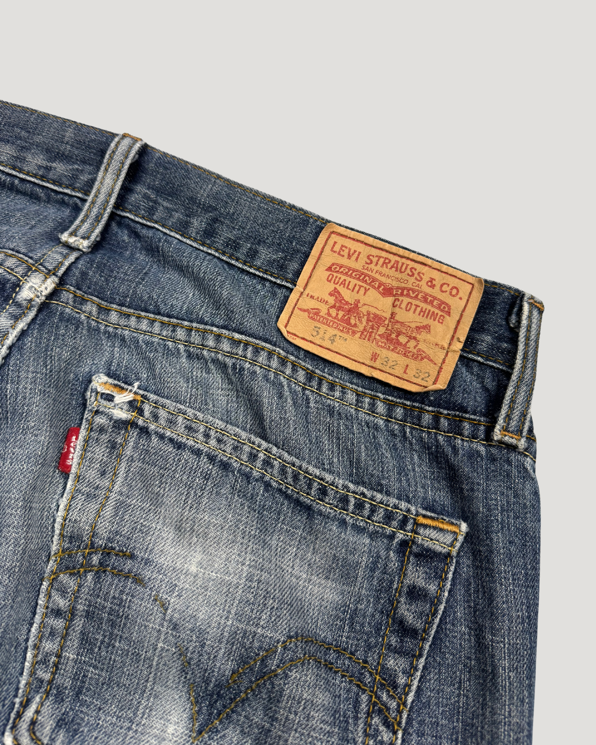 Levi’s 514 Patchwork bootcut M/L
