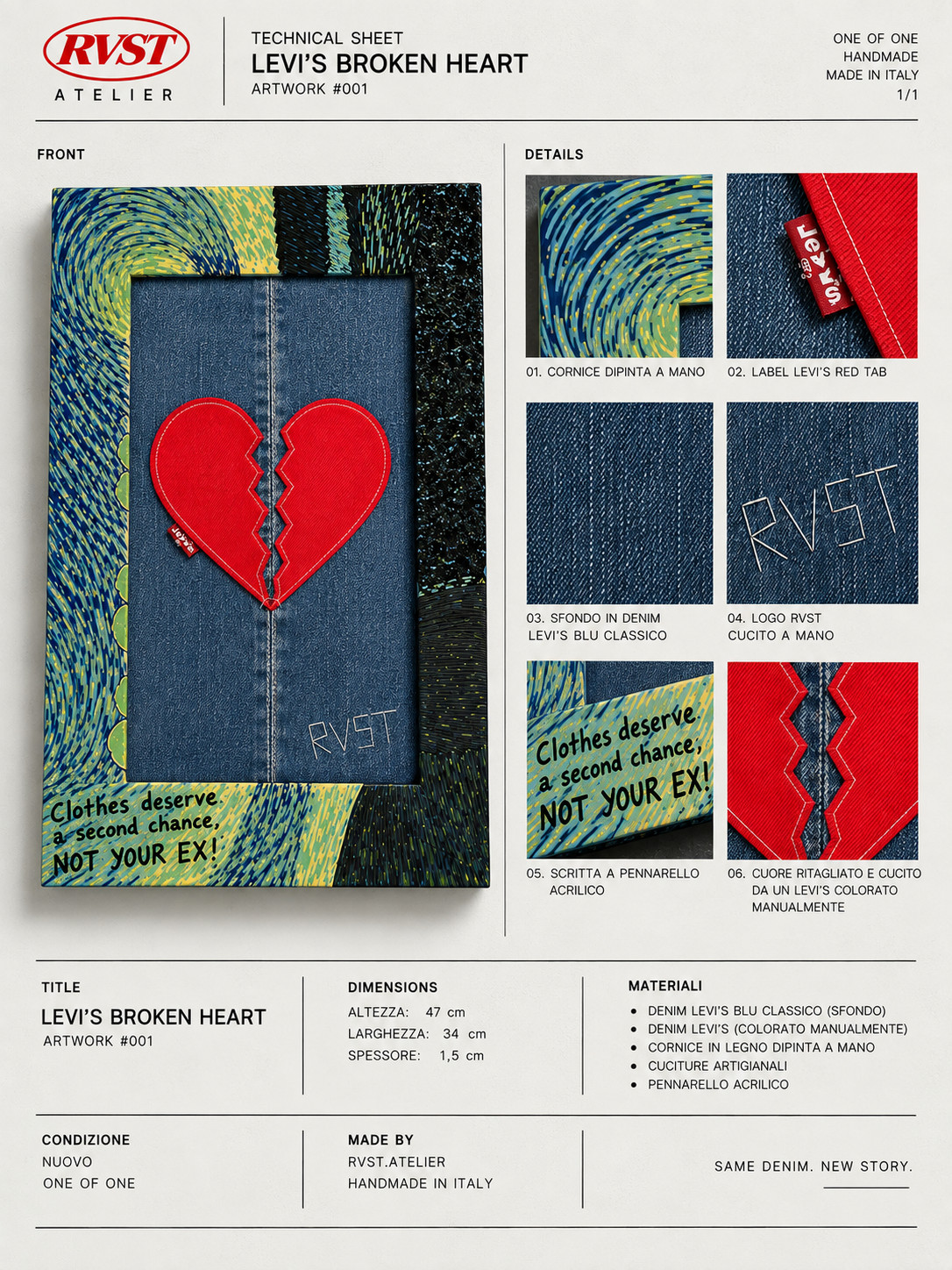 Levi’s Broken Heart — Artwork #001