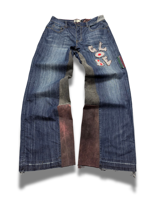 Globe Tricolour Baggy Fit W34