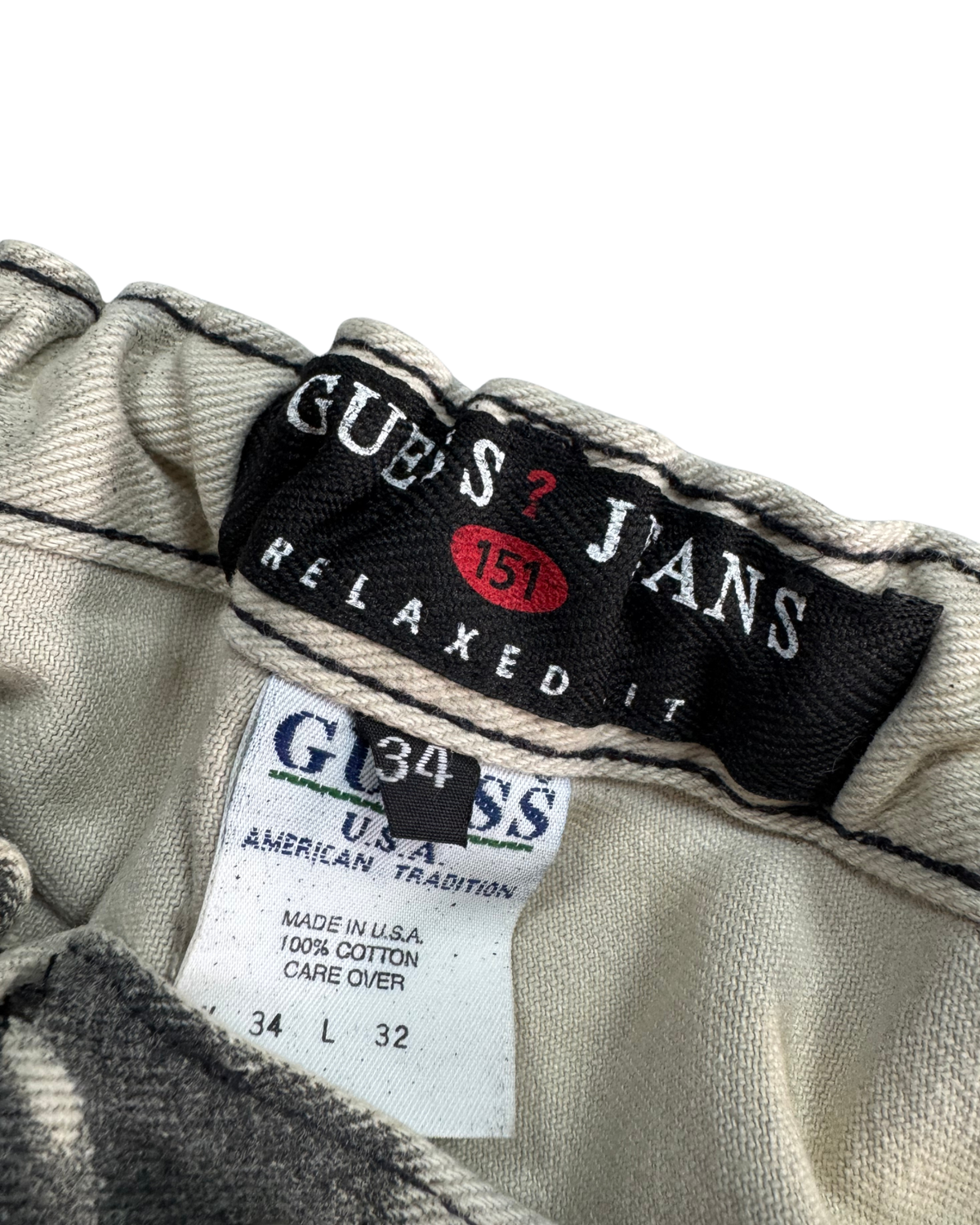 GUESS Greystone Relaxed Fit W34
