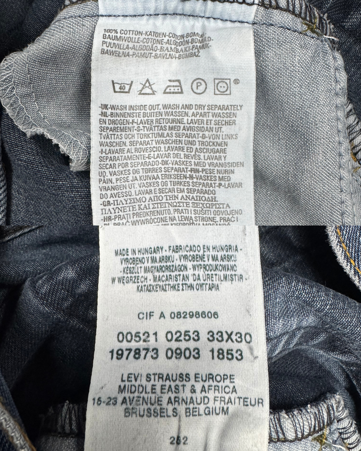 Levi’s 521 ‘810 bootcut M