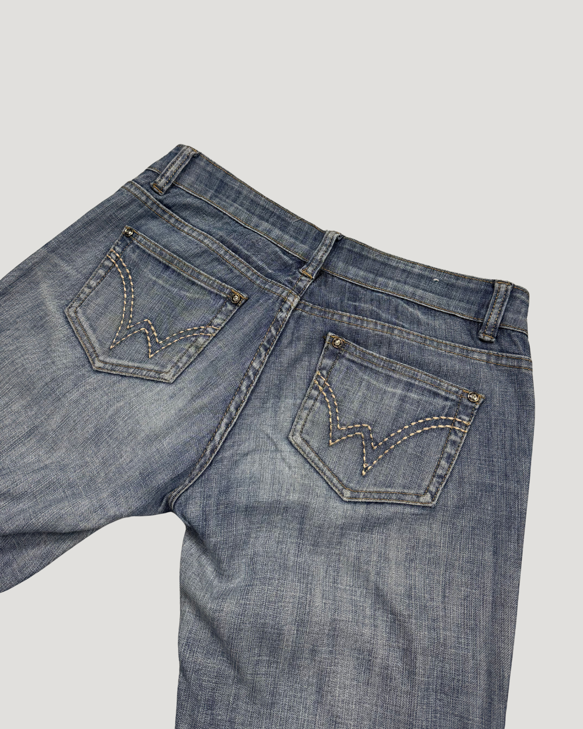 Patched Bootcut Flared M/L