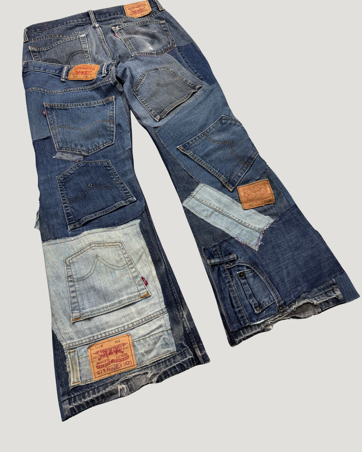 Levi’s 514 Patchwork bootcut M/L