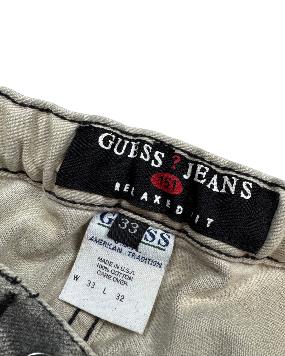 GUESS Greystone Relaxed Fit W33