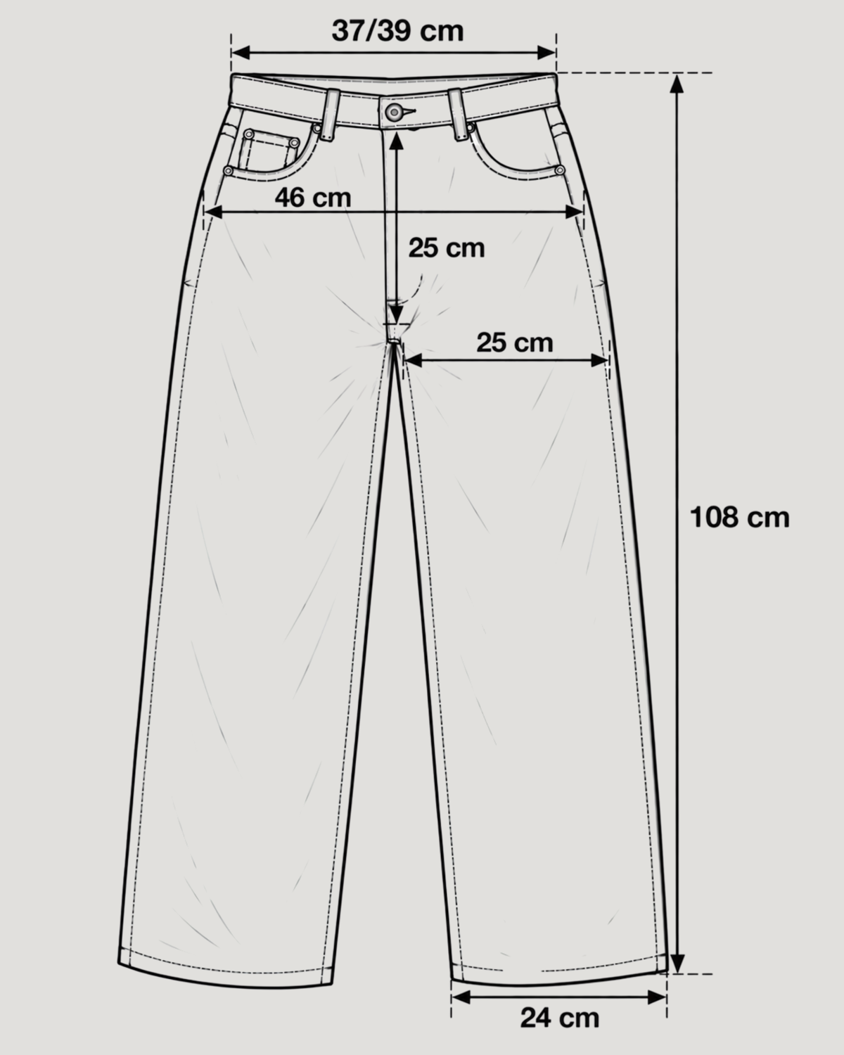 Pepe Double Waist Flared XS/S