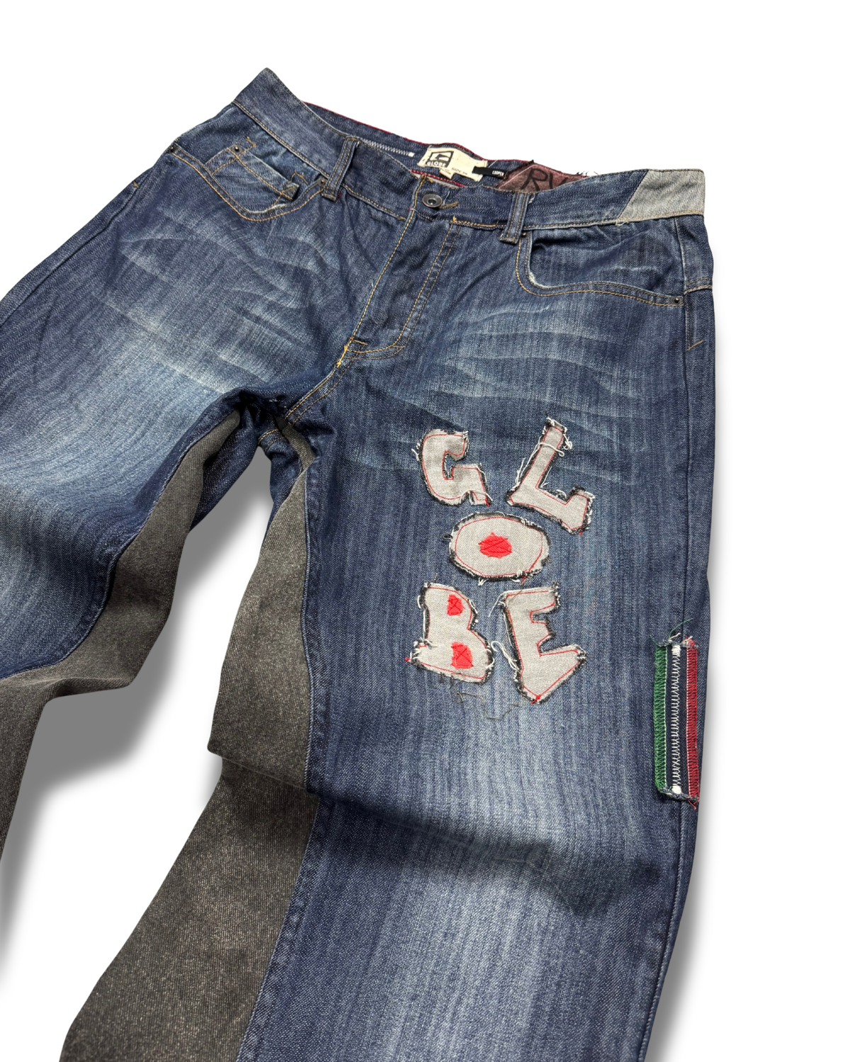 Globe Tricolour Baggy Fit W34