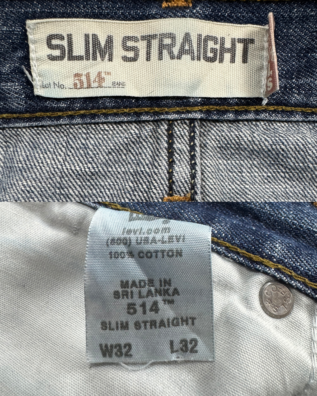 Levi’s 514 Patchwork bootcut M/L